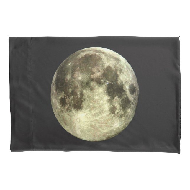 Full Moon Pillowcase (Front-Left)