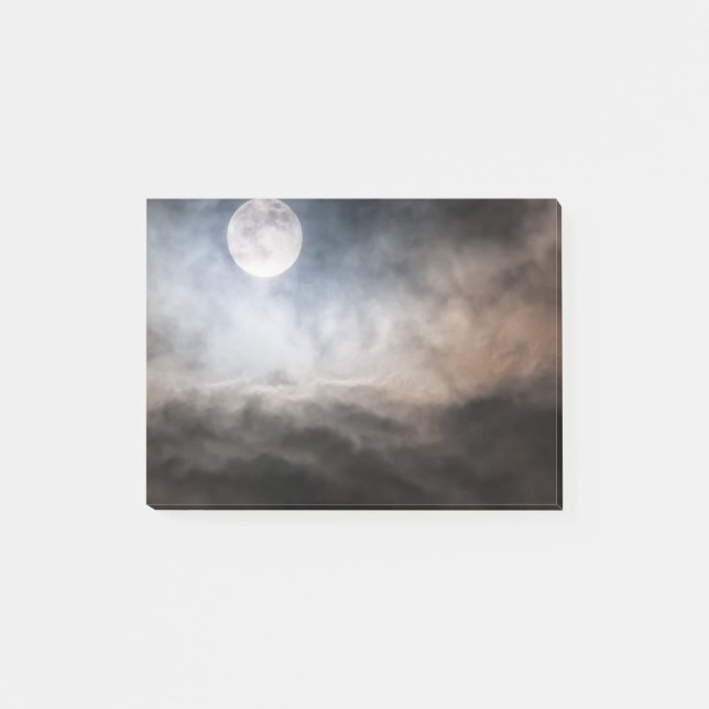 Full moon post-it notes (Front)