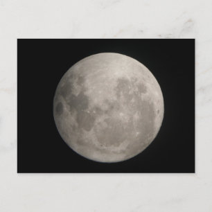 Full moon postcard