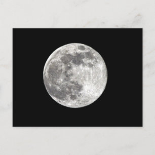 Full moon postcard