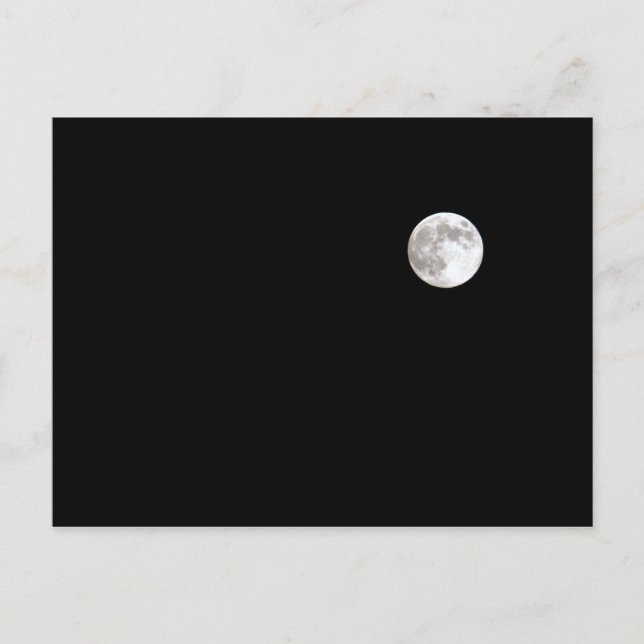 Full Moon Postcard (Front)