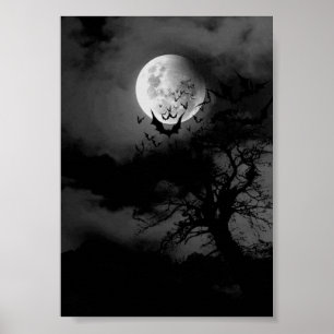Full moon poster