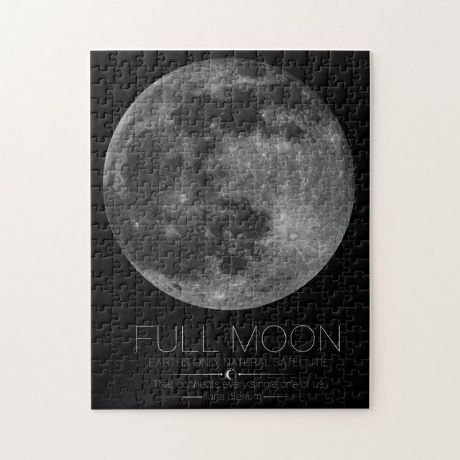 Full Moon Puzzle (Vertical)