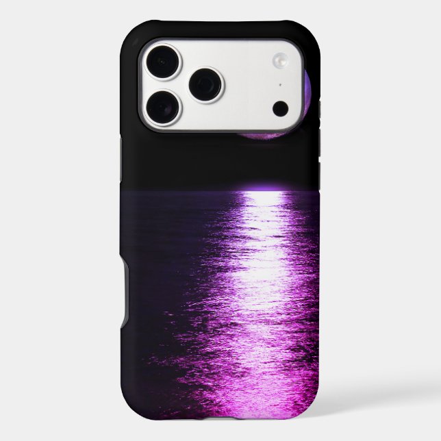 Full moon reflection purple (Back)