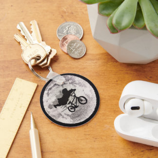 Full Moon Ride Key Ring