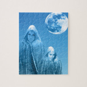 Full Moon Rising Jigsaw Puzzle