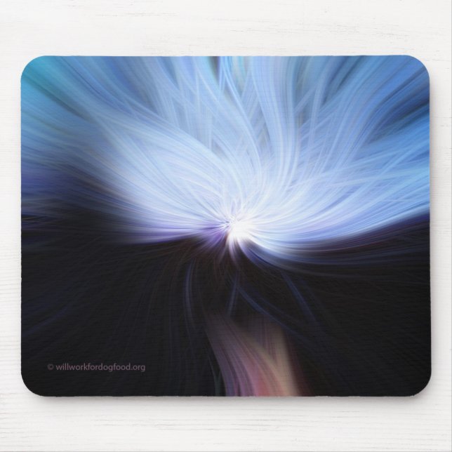Full Moon Rising Mousepad (Front)