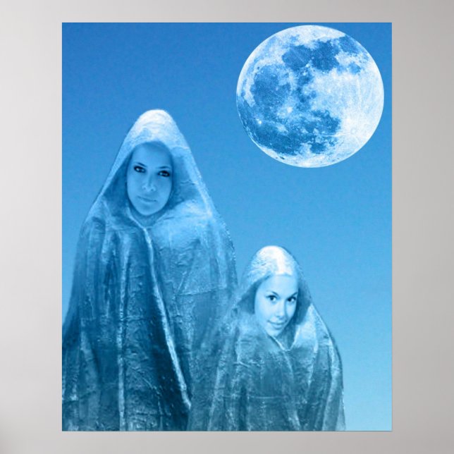 Full Moon Rising Poster (Front)