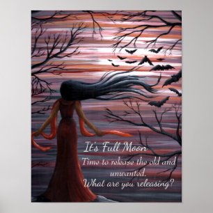 Full Moon Ritual Poster