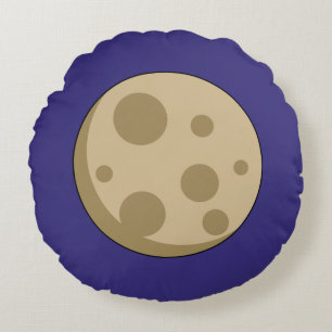 Full Moon Round Cushion