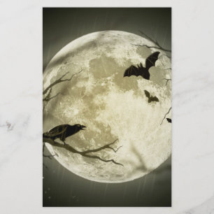 Full Moon Scrapbook paper