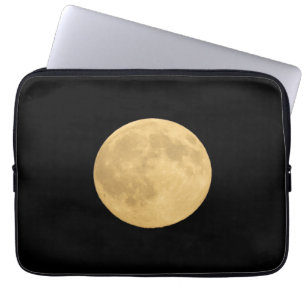 Full Moon   Seattle, Washington Laptop Sleeve