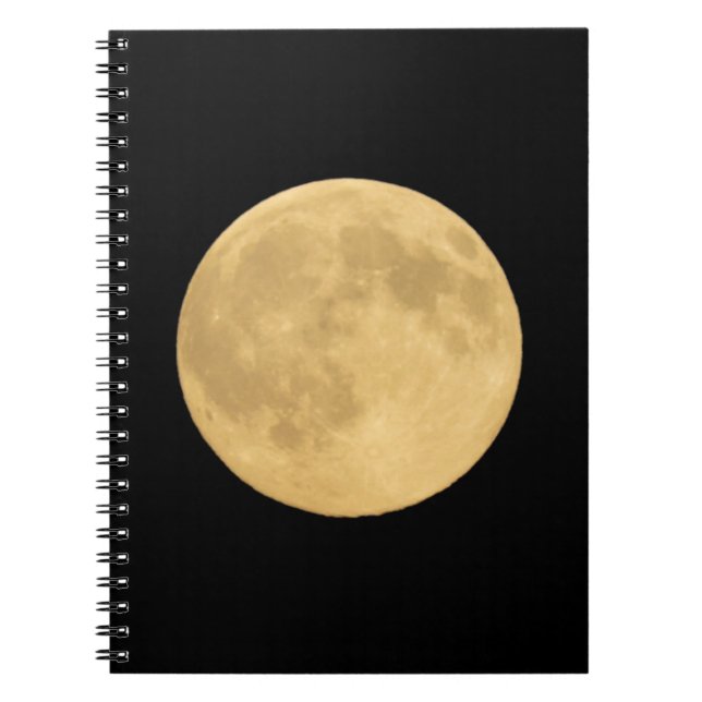 Full Moon | Seattle, Washington Notebook (Front)