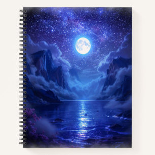 Full Moon Serenity Hardcover notebook