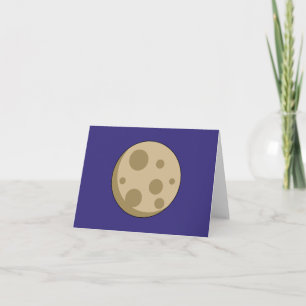Full Moon Thank You Card