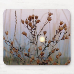 Full Moon Through Sage Mouse Mat