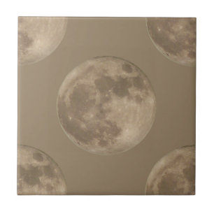 Full Moon Tiles Cool Moon Ceramic Tiles Moon Decor