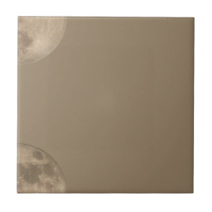 Full Moon Tiles Cool Moon Ceramic Tiles Moon Decor