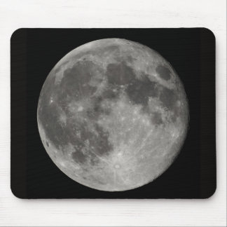 Full Moon view from Earth Mouse Mat