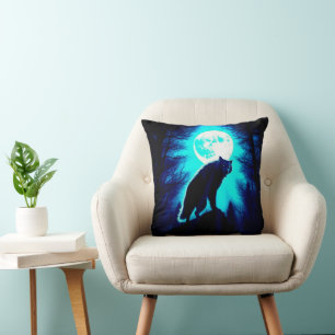 FULL MOON WEREWOLF CUSHION