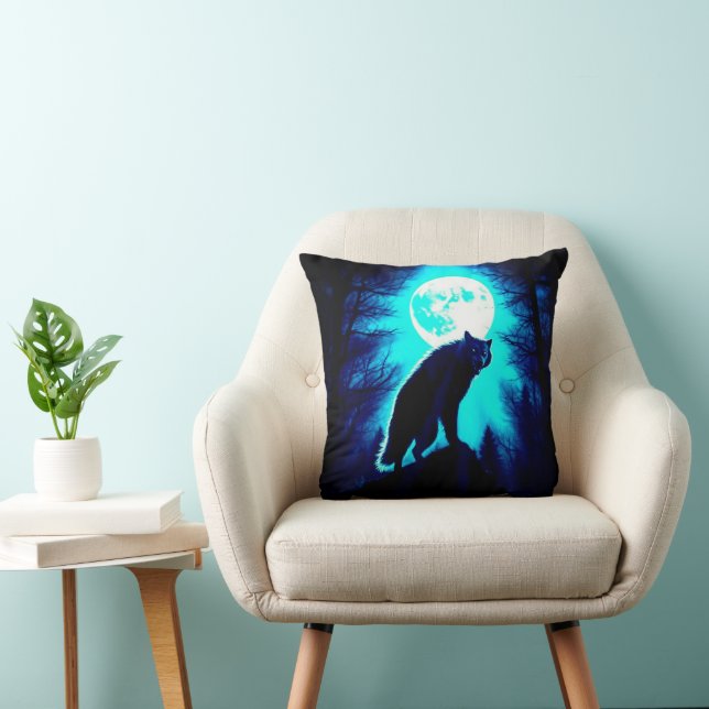 FULL MOON WEREWOLF CUSHION (Chair)