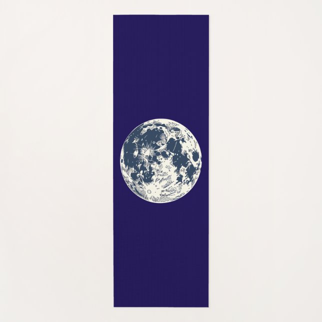 Full Moon Yoga Mat (Front)