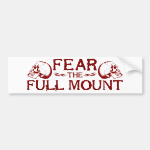 Full Mount Bumper Sticker