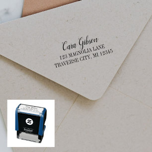 Full Name Return Address Self-inking Stamp