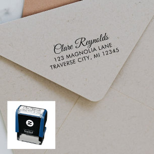 Full Name Return Address Self-inking Stamp
