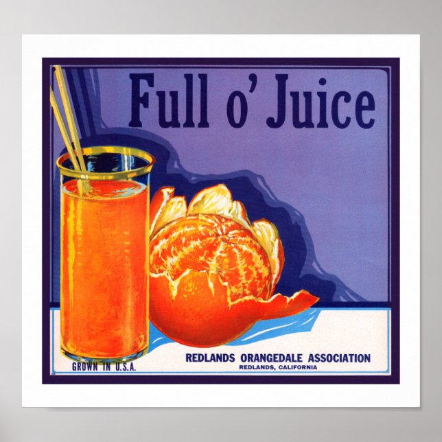 Full o' Juice Poster (Front)