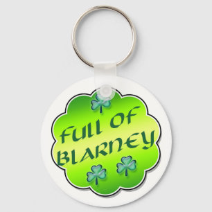 Full of Blarney Key Ring