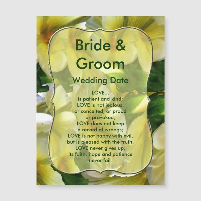 Full of Happiness Wedding Love (Front)