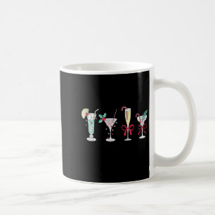 Full Of Holiday Srit Christmas Drinks Martini Tail Coffee Mug