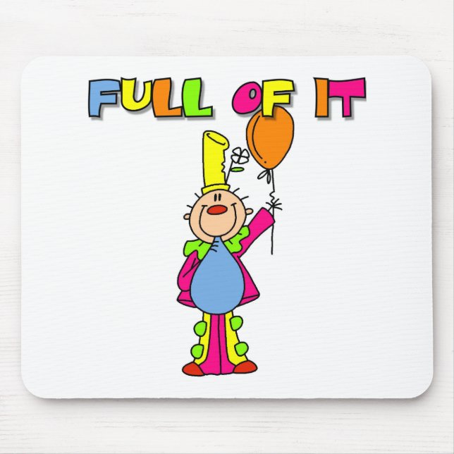 Full of It Mouse Mat (Front)