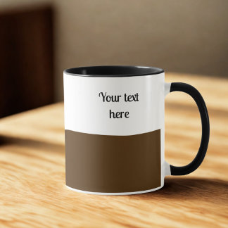 “Full of It” Mug – dark Roast Look – Add Your text