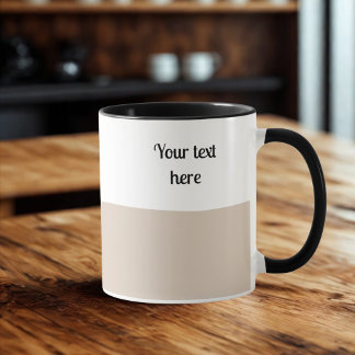 “Full of It” Mug – Earl grey Look – Add Your text