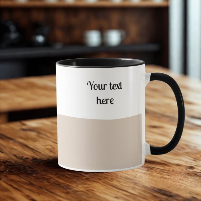 “Full of It” Mug – Earl grey Look – Add Your text (Creator Uploaded)