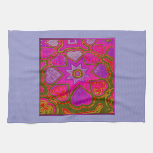 'Full of Love' Kitchen Towel (Horizontal)