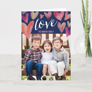 Full Of Love Valentine's Day Photo Card