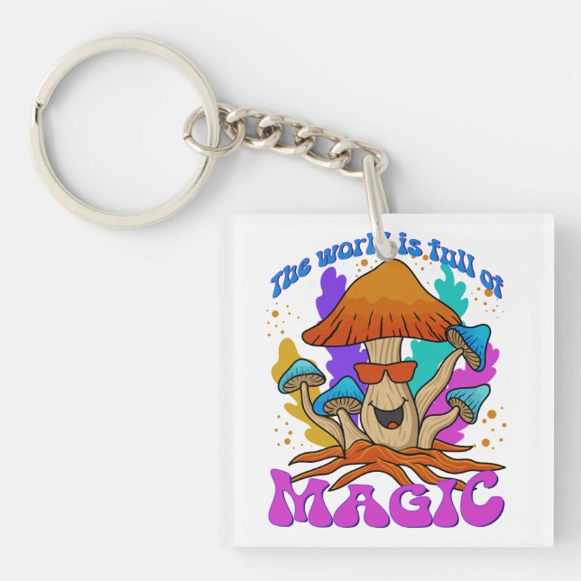 Full of magic key ring (Front)