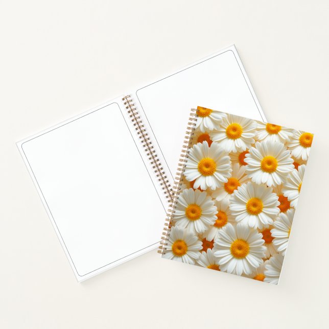full of yellow-orange flowers notebook (Inside)