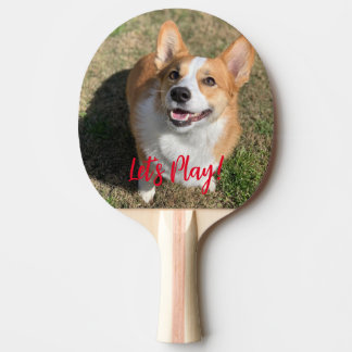 Full Photo and Text Personalised  Ping Pong Paddle