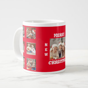 FULL PHOTO COLLAGE MERRY CHRISTMAS ESPECIAL MUG 