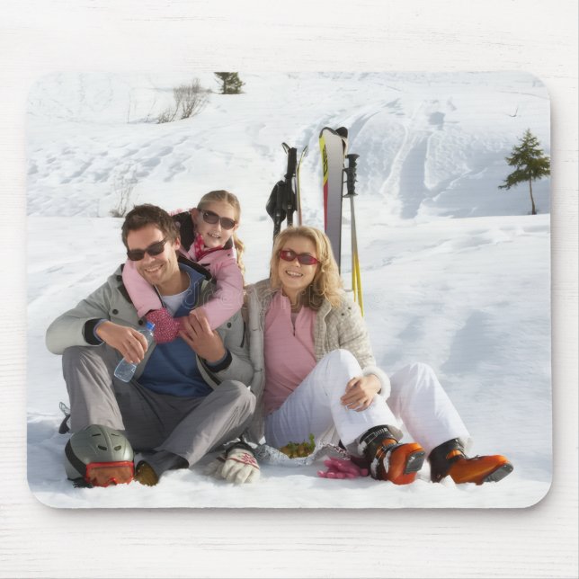 Full Photo Custom Image Upload Design Mouse Mat (Front)