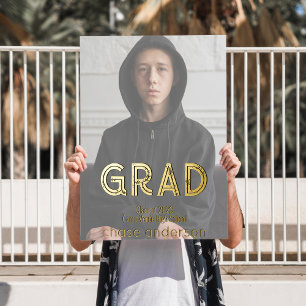 Full Photo Grad Grunge Typography Foil Prints
