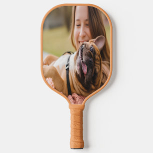 Full photo Personalised Monogram Modern Minimal Pickleball Paddle
