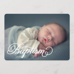 Full Photo Script   Baptism Invitation