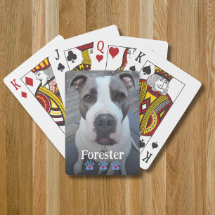 Full photo template pet memory playing cards