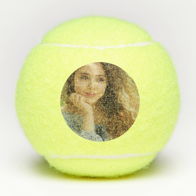 Full Photo Upload Tennis Balls (Front)