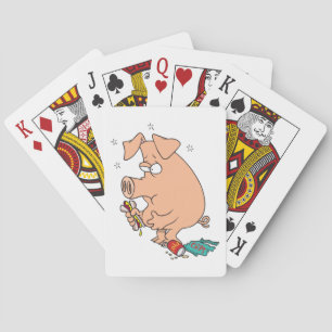 Full Pig Playing Cards